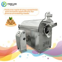 Machine à décortiquer les cacahuètes automatique améliorée avec rouleaux détachables pour un nettoyage rapide et un séparateur de cacahuètes grillées