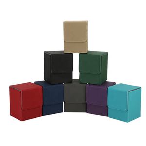 Rabat de vente chaude personnalisé 100 + cartes à manches boîte de rangement de pont de qualité supérieure boîte de pont TCG étui de pont - Product Image 4