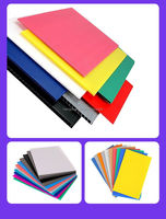 Panneau publicitaire ondulé en PP 2-12MM Feuille plastique blanche Plaque plastique grise creuse 4ft X 8ft Corflute Coroplast Board
