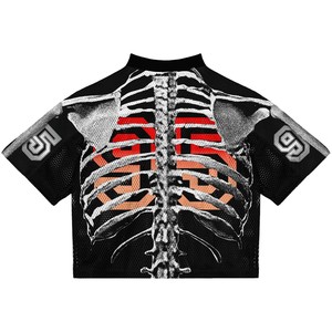 Maglia da Calcio Retrò Oversize Premium Personalizzata, <span class=keywords><strong>Stampa</strong></span> <span class=keywords><strong>su</strong></span> Richiesta, <span class=keywords><strong>Abbigliamento</strong></span> Vintage Unisex per Palestra, T-shirt da Football Americano - Product Image 3