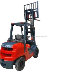 <b>Used</b> for 3T Toyota Diesel Forklift Powered <b>Pallet</b> Truck 3.5 Ton Load Capacity 2024 Model Efficient Engine Good Condition - Product Image 1