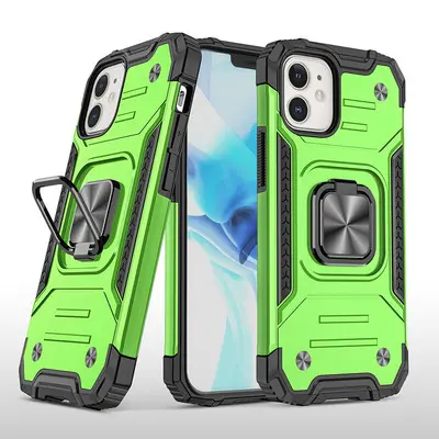 Car holder shockproof PC hard shell full camera protection phone case for iPhone 13 13 pro 12 12 pro