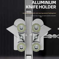 Couteau utilitaire de découpe de plaques de plâtre DIY avec rail de guidage pour le travail du bois, outil de découpe de cloisons sèches personnalisable ODM K SWAP SHIFTER