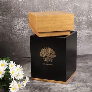 Caja de embalaje de cenizas para adultos, urna de recuerdo de madera para cremación personalizada para cenizas humanos, hombres y mujeres - Product Image 6