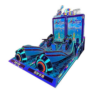 Machine <span class=keywords><strong>de</strong></span> <span class=keywords><strong>jeu</strong></span> d'arcade d'aviron à 2 joueurs Simulateur <span class=keywords><strong>de</strong></span> <span class=keywords><strong>course</strong></span> <span class=keywords><strong>de</strong></span> bateaux à pièces LED Motion Ride Interactive Game for Amusement Park - Product Image 1