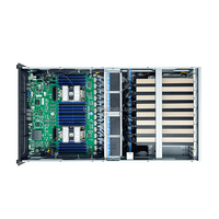 Serveur Rack 5U850 Barebone avec Carte Mère Personnalisée et Ventilateur, Prise en Charge de 8 GPU pour l'Entraînement IA, le HPC, le Deep Learning et les Applications de Calcul à Bords