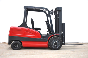 Carretilla elevadora eléctrica con batería de iones de litio Neumático sólido Mástil de tres etapas 60V 2T 3T <span class=keywords><strong>5T</strong></span> Precio directo de fábrica Listo para enviar - Product Image 5