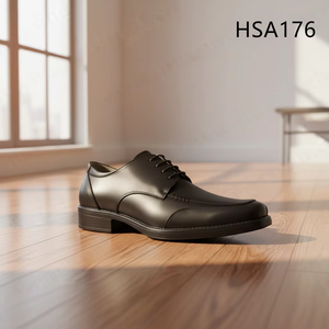 HY, Stivali <span class=keywords><strong>Eleganti</strong></span> da <span class=keywords><strong>Uomo</strong></span> con Punta Quadrata e Lacci, Popolari nel Mercato Russo, per Occasioni Formali, Facili da Curare, Scarpe Business HSA176 - Product Image 2