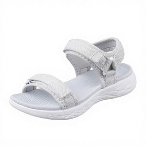 Sandalias de Playa de Alta Calidad al por Mayor, Nuevas, a la Moda, para Mujer, Verano, Exterior, Planas, de Tela Elástica, Ligeras, Deportivas, de EVA, Precio Bajo - Product Image 2