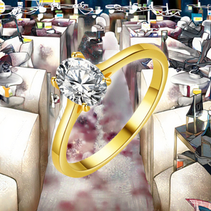 OLAN 1.5ct Moissanite Gemstone Engagement <b>Rings</b> Women Wedding Statement Fashion Jewelry 925 Sterling <b>Silver</b> - Product Image 3