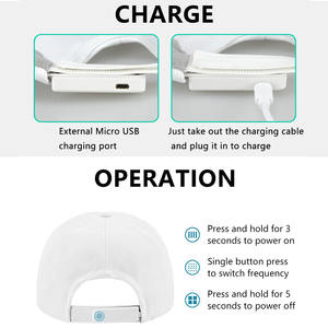 Gorra <span class=keywords><strong>de</strong></span> Béisbol <span class=keywords><strong>de</strong></span> Fibra Óptica Luminosa LED que Cambia <span class=keywords><strong>de</strong></span> Color, Modos <span class=keywords><strong>de</strong></span> Destello Multicolor, Accesorio <span class=keywords><strong>de</strong></span> Disfraz para Halloween y Fiestas Rave - Product Image 5