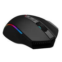 Mouse Gaming Dual Mode Nirkabel/Berkabel yang Dapat Diisi Ulang dengan DPI 16000, Lampu Latar RGB, 8 Tombol, Driver yang Dapat Diprogram, Presisi Tinggi