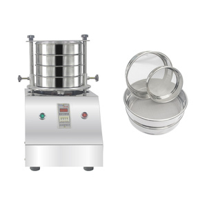 סט astm seve תקן אוטומטי רטט מסך <span class=keywords><strong>sieve</strong></span> שחור שאקר אבקת מסננת אבקת שחור - Product Image 2