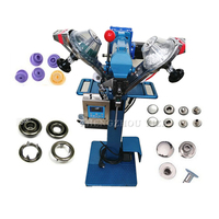 Machine de fixation automatique avec poinçonnage et fixation, pour jean en métal, pièces