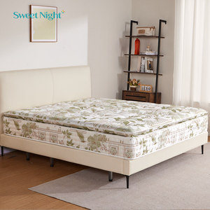 מזרן קוקוס יחיד למלונות, מזרן היברידי איכותי 5 כוכבים עם מערכת קפיצים מבודדים 5 אזורים, מזרן פילוטופ באריזה - Product Image 2