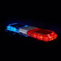 Barra de luz estroboscópica superbrillante, iluminación de advertencia de ingeniería, emergencia y policía, ámbar/azul/rojo/blanco