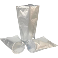 Sacs en aluminium à fond rond en gros |   Pochette autoportante thermoscellable et résistante aux produits chimiques pour usage industriel