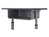 Table d'étude ergonomique simple en acier pour étudiants, mobilier de classe pour lycée, OEM ODM