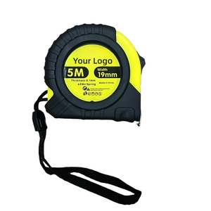 Cinta Métrica Amarilla de 7.5m/25 Pies, Cinta Métrica Retráctil de Acero con Fracciones, 25 Pies, Cinta Métrica de Fácil Lectura - Product Image 1