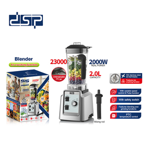 خلاط DSP احترافي عالي الأداء بقوة 2000 واط لعصر البرتقال الطازج وصنع العصائر والسموثي، سعة 2 لتر، الأكثر مبيعًا - Product Image 5