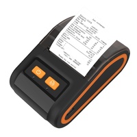 Imprimante thermique sans fil Bluetooth QS-5808 58 mm pour reçus et étiquettes