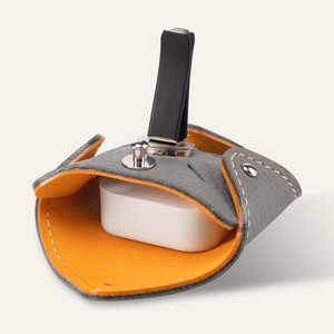 Premium leather <b>car</b> air freshener box, decorative leather <b>diffuser</b> clip for <b>car</b> air vents, and air freshener ornament. - Product Image 5