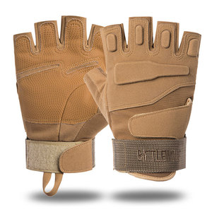 Guantes Deportivos Unisex Personalizados con Logotipo, Negros, Medios Dedos, de Poliéster, para Gimnasio, Levantamiento de Pesas, Ciclismo y Deportes al Aire Libre, con Protección UV - Product Image 5