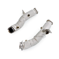 Système d'échappement pour Mercedes Benz GLC43 GLC450 3.0T 2016-2020, tuyau de descente directe isolé en acier inoxydable SS304 personnalisé, amélioration de puissance