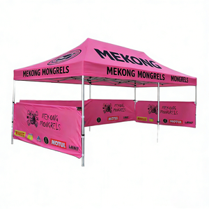 Tente de réception personnalisée avec logo 10 x 10, Tente de marché, Tente de salon professionnel avec protection UV, Tentes portables pour événements en extérieur - Product Image 2