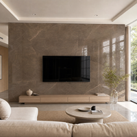 Dalles de sol et de cuisine grand format en pierre frittée brillante moderne CY Brand 3200x1600mm, épaisseur 12mm, garantie 5 ans