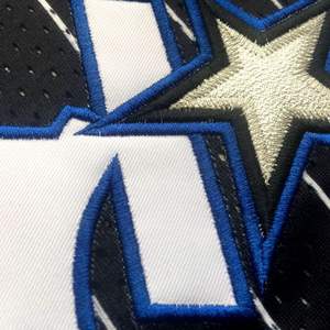 Maillot de basket-ball pour hommes de haute qualité Factory Direct Hot Selling Magic No. 1 McGrady Jersey Plus Size Printed Technics - Product Image 3