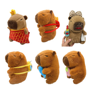 Machine à griffes Remplissage en peluche doux Lovely 7 pouces 8 pouces Fabricant Capybara Jouet en peluche en peluche - Product Image 3