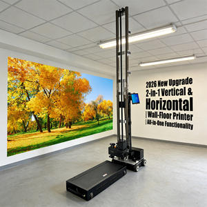 Impresora Profesional de Pared y Suelo 2026 con Tinta UV para Materiales Flexibles y de Huevo, Software, Repuestos y Soporte Postventa - Product Image 1