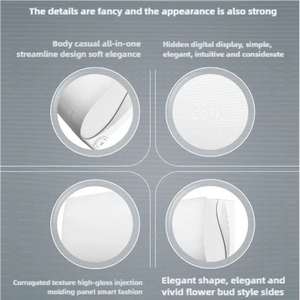 Aire acondicionado montado en la pared energéticamente eficiente de 1.0HP nuevo sistema de refrigeración de calefacción plana Hotel uso doméstico precio al por mayor - Product Image 3