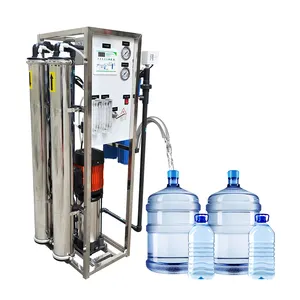 ماكينة معالجة المياه 500lph نظام التناضح العكسي لتنقية المياه من الصنبور للمياه الجوفية