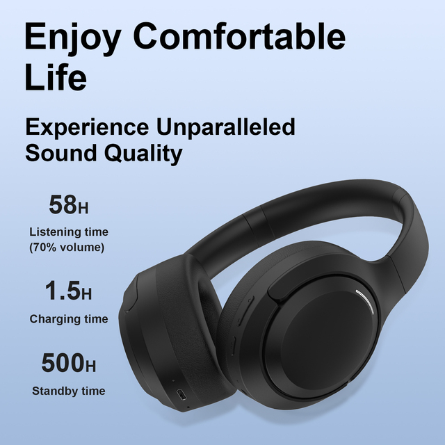 RF- 309 Wireless Headphones Silent Disco with Custom logo