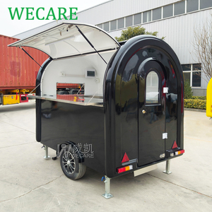Wecare 220*162*200cm di động cà phê Trailer Mini ice cream xe tải đường phố Snack hot dog thực phẩm giỏ hàng - Product Image 1
