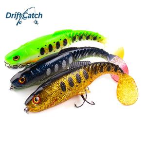 Esca da Pesca DriftCatch in PVC Morbido - 10cm/13.5cm 12.7g/26.5g con Ancoretta per Predatori di Fiume e Lago in Acqua Dolce/Salata - Product Image 2