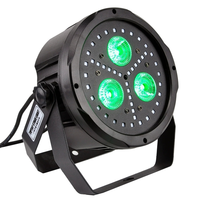 Professional Stage Wash Light with RGB SMD Background Effect for DJ Disco Party Wireless Remote Gear Ready to Ship TP-P17A