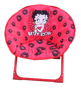 2024 Chaise de <span class=keywords><strong>lune</strong></span> pliante, plusieurs couleurs, camping rond (noir, rouge, vert, rose) pour cadeau fille - Product Image 2