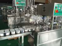 Machine automatique de remplissage et de scellage de gobelets d'eau minérale électrique pour les boissons et les liquides hautement visqueux
