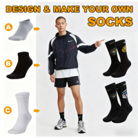 Chaussettes personnalisées pour le sport, quantité minimale de commande faible, chaussettes de sport de haute qualité pour hommes et femmes, disponibles pour l'OEM.
