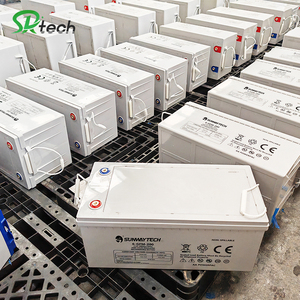Sunway 12V 200AH 100Ah 150AH 250AH 300ah chu kỳ sâu năng lượng mặt trời lưu trữ pin Gel 12V 200AH chì axit Pin - Product Image 5