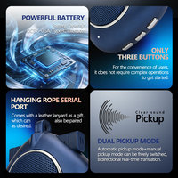 Traducteur de Conférences Professionnel avec Deux Microphones, Traduction Hors Ligne, Haut-Parleur à Haut Volume, Batterie 500 mAh et Personnalisation OEM