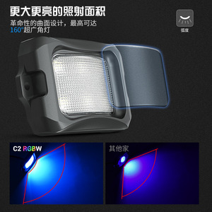 Off-Road LED Underglow <b>Lights</b> 12V RGB Remote Control IP65 Dimmable Plastic Body <b>Rainbow</b> Effect Boat Truck Car - Product Image 4