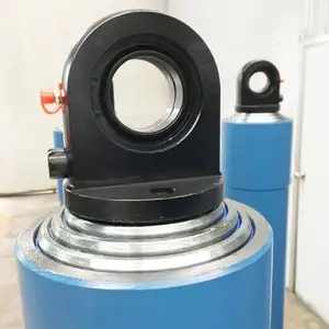 更换定制焊接 Clevis 伸缩液压缸用于翻斗车和起重拖拉机