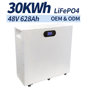 Batería Solar LiFePO4 de 48V 600Ah 628Ah, Sistema de Almacenamiento de Energía Doméstica de 30kWh para Almacenamiento Solar Fuera de la Red, Carga de Respaldo, Larga Vida Útil - Product Image 1