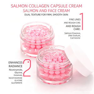 <span class=keywords><strong>Crema</strong></span> de Colágeno PDRN de Marca Privada OEM ODM, <span class=keywords><strong>Crema</strong></span> Hidratante Facial Antienvejecimiento con Microperlas Rosas - Product Image 3
