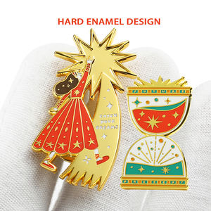 Индивидуальные оптовые металлические булавки, броши, мягкие эмалевые булавки - Product Image 4