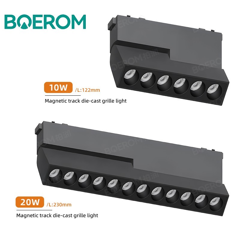 Luz de rejilla plegable Track (fundición a presión)